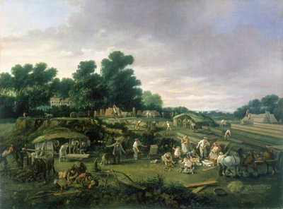 Mattonificio di campagna inglese, c.1840 da English School